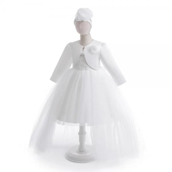 Rochita Didina (Rochie si Bolero) (Alb)